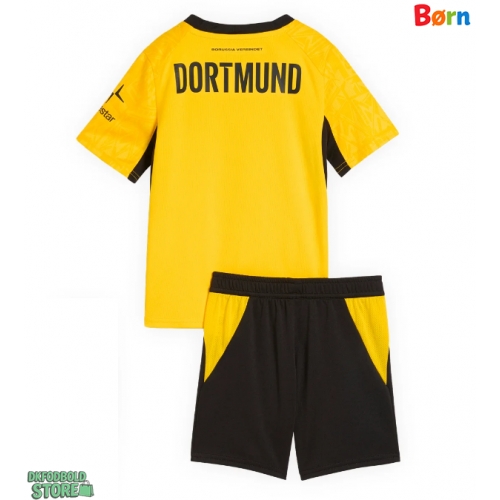 Borussia Dortmund Replika Babytøj Hjemmebanesæt Børn 2026-27 Kortærmet (+ Korte bukser)